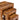 Mango Wood Nest Of Three Tables Dark Oak Wax