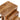 Mango Wood Nest Of Three Tables Dark Oak Wax