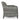 Rainton 3 Seater Sofa With 2 Armchairs And Coffee Table In Grey Rattan