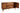 Henlly Dark Mango Wood 3 Drawer Sideboard