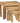 Solid Oak Nest Of Three Tables