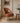 Camden Tan Genuine Leather Quilted Accent Chair