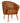 Henley Tan Genuine Leather Quilted Tub Chair
