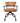 Mustang Leather Office Chair Brown