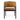 Ames Leather Dining Chair With Arms Brown
