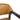 Ames Leather Dining Chair With Arms Brown