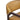 Ames Leather Dining Chair With Arms Brown