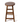 Harris Dark Wooden Bar Stool 70Cm