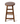 Harris Dark Wooden Bar Stool 70Cm