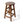 Harris Dark Wooden Bar Stool 70cm