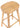 Wooden 4 Leg Bar Stool 68Cm High