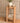 Riva Solid Mango Wood Tray Top Side Table With Cane Shelf