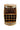 Solid Mango Wood Barrel Wine Rack Cabinet