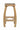 Curved Mango Wood Bar Stool