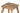 Curved Mango Wood Bar Stool