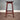 Hayle Mango Wood Bar Stool Dark