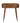 Oxford Dark Brown Solid Mango Wood Oval Console Table 80 cm