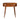 Oval Console Table Dark Wood
