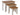 Nest Of Three Tables With Grey Painted Legs