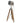 Nickel Spotlight Tripod Lamp
