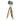 Nickel Spotlight Tripod Lamp