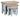 Nest Of Three Tables With Painted Grey Legs
