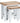 Nest Of Two Tables With Painted White Legs